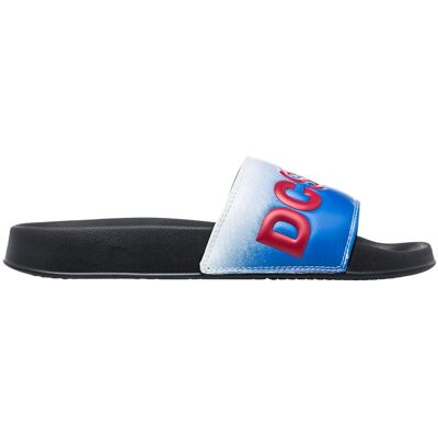 DC Shoes Chanclas de hombre DC Slide SE . (39) Azul/Magenta DC Shoes Chanclas de hombre DC Slide SE . (39) Azul/Magenta