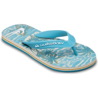 Quiksilver Chanclas de niños Molokai Art . (38) Azul Turquesa Quiksilver Chanclas de niños Molokai Art . (38) Azul Turquesa