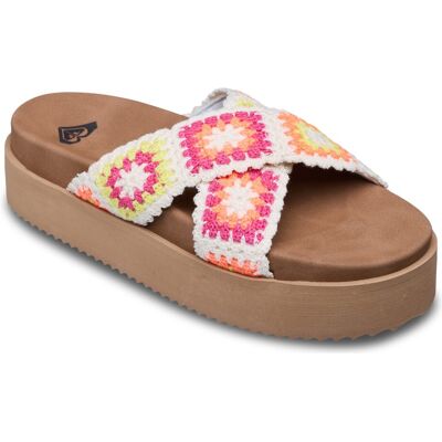 Roxy Sandalias de mujer Syenna Hi . (38) Multicolor Roxy Sandalias de mujer Syenna Hi . (38) Multicolor