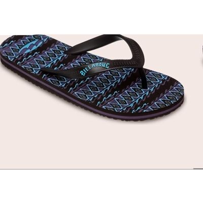 Billabong Chanclas de niños Tides . (35) Negro / Azul Billabong Chanclas de niños Tides . (35) Negro / Azul