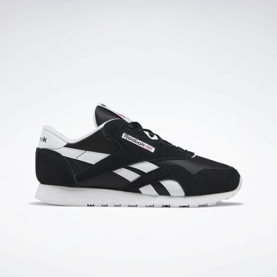 Reebok Zapatillas de mujer Classic Nylon . (38,5) Negro Reebok Zapatillas de mujer Classic Nylon . (38,5) Negro