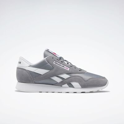 Reebok Zapatillas de hombre Classic Nylon . (44) Gris Reebok Zapatillas de hombre Classic Nylon . (44) Gris