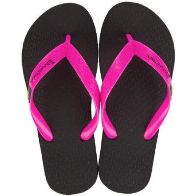 Ipanema Chanclas de baño de niños clas brasil ii kids . (35,5) Negro / Rosa Ipanema Chanclas de baño de niños clas brasil ii kids . (35,5) Negro / Rosa