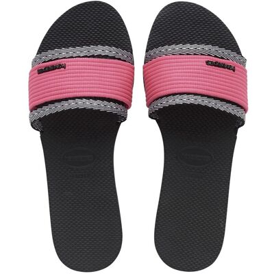 Havaianas Chanclas de mujer You Trancoso . (33-34) Negro / Rosa Havaianas Chanclas de mujer You Trancoso . (33-34) Negro / Rosa