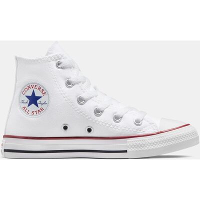 Converse Zapatillas casual de niños Chuck Taylor All Star Alta Lona . (33,5) Blanco Converse Zapatillas casual de niños Chuck Taylor All Star Alta Lona . (33,5) Blanco