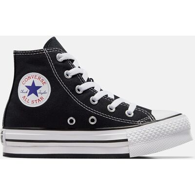 Converse Zapatillas casual de niños Chuck Taylor All Star EVA Lift alta Colección Foundation . (33,5) Negro Converse Zapatillas casual de niños Chuck Taylor All Star EVA Lift alta Colección Foundation . (33,5) Negro