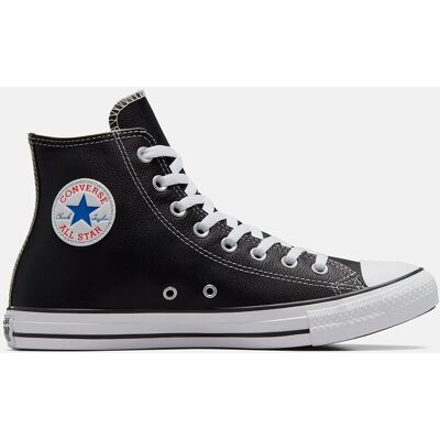 Converse Zapatillas casual unisex Chuck Taylor All Star Alta Piel . (42.5) Negro Converse Zapatillas casual unisex Chuck Taylor All Star Alta Piel . (42.5) Negro
