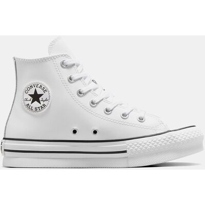 Converse Zapatillas casual de niños Chuck Taylor All Star Colección Eva Lift Leather Alta . (29) Blanco Converse Zapatillas casual de niños Chuck Taylor All Star Colección Eva Lift Leather Alta . (29) Blanco