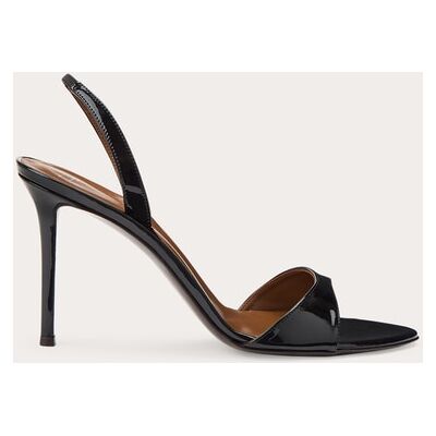 giuseppe zanotti Sandalias de tacón de charol. (38) Negro giuseppe zanotti Sandalias de tacón de charol. (38) Negro