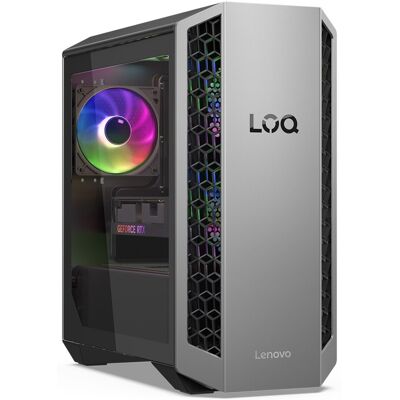 Lenovo Sobremesa Gaming LOQ Tower 26ADR10, Ryzen 7-8745HX, 16GB, 512GB SSD, Nvidia GeForce RTX 5070 12GB, W11. Gris Lenovo Sobremesa Gaming LOQ Tower 26ADR10, Ryzen 7-8745HX, 16GB, 512GB SSD, Nvidia GeForce RTX 5070 12GB, W11. Gris