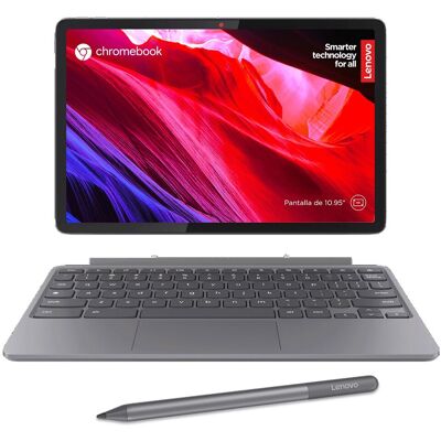 Lenovo Chromebook Duet 11M889, MediaTek Kompanio-838, 8GB, 128GB eMMC, 10,95" Táctil, ChromeOS + 3 Meses Google AI Pro con Gemini Pro y. Gris Lunar Lenovo Chromebook Duet 11M889, MediaTek Kompanio-838, 8GB, 128GB eMMC, 10,95" Táctil, ChromeOS + 3 Meses Google AI Pro con Gemini Pro y. Gris Lunar