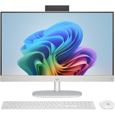 HP All in One 24-ct2003ns, Copilot+PC, Ryzen AI 5, 16GB, 1TB SSD, 23,8", W11. Blanco HP All in One 24-ct2003ns, Copilot+PC, Ryzen AI 5, 16GB, 1TB SSD, 23,8", W11. Blanco