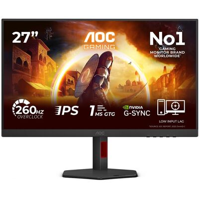 AOC Monitor PC 68,58 cm (27") 27G4ZR, Full HD, 260Hz. Negro AOC Monitor PC 68,58 cm (27") 27G4ZR, Full HD, 260Hz. Negro