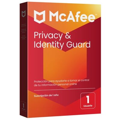Mcafee Privacy & Identity Guard, Antivirus y seguridad en Internet, 1 usuario, suscripción 1 año. Mcafee Privacy & Identity Guard, Antivirus y seguridad en Internet, 1 usuario, suscripción 1 año.
