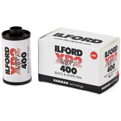 Ilford Película fotográfica XP2 Super 135-24 Blanco y negro. Negro Ilford Película fotográfica XP2 Super 135-24 Blanco y negro. Negro