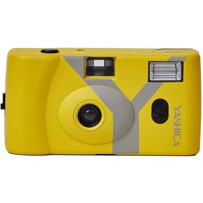 Yashica Cámara analógica MF-1 Snapshot Art con película. Amarillo Yashica Cámara analógica MF-1 Snapshot Art con película. Amarillo