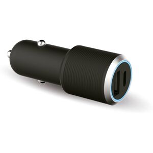 FORCE POWER Cargador Automóvil Doble USB A+ USB C Power Delivery (12+25W). Negro FORCE POWER Cargador Automóvil Doble USB A+ USB C Power Delivery (12+25W). Negro