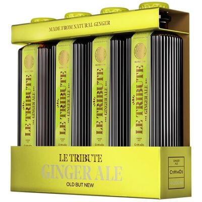 Le Tribute Refresco Ginger Ale pack 4 botellas. Le Tribute Refresco Ginger Ale pack 4 botellas.