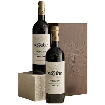 Pesquera Estuche vinos tintos reserva tempranillo 2020 Ribera del Duero. Pesquera Estuche vinos tintos reserva tempranillo 2020 Ribera del Duero.