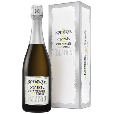 Louis Roederer Estuche champagne y Philippe Starck Brut Nature 2015. Louis Roederer Estuche champagne y Philippe Starck Brut Nature 2015.