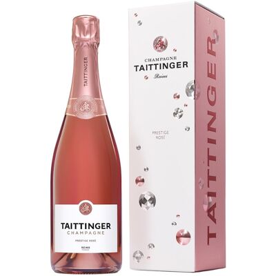 Taittinger Champagne Prestige Rosé. Taittinger Champagne Prestige Rosé.