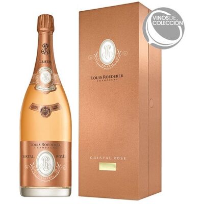 Louis Roederer Estuche Champagne Cristal Rosé 2014 Mágnum. Louis Roederer Estuche Champagne Cristal Rosé 2014 Mágnum.