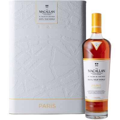 The Macallan Estuche whisky escocés Distil Your Wolrd Paris single malt. The Macallan Estuche whisky escocés Distil Your Wolrd Paris single malt.