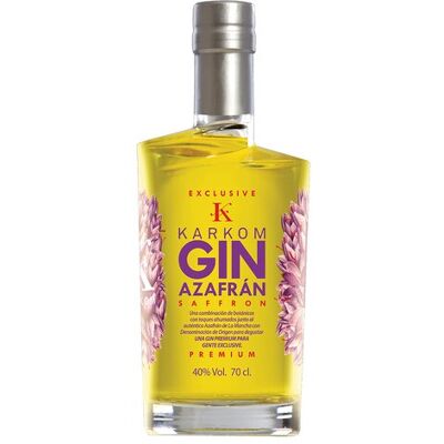Karkom Ginebra con azafrán . Karkom Ginebra con azafrán .