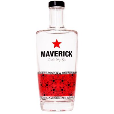 Maverick Ginebra London Dry Gin. Maverick Ginebra London Dry Gin.