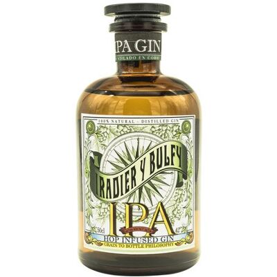 Iradier y Bulfy Ginebra IPA Gin. Iradier y Bulfy Ginebra IPA Gin.