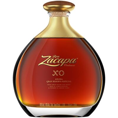 Zacapa Ron Centenario XO Solera Gran Reserva Especial. Zacapa Ron Centenario XO Solera Gran Reserva Especial.
