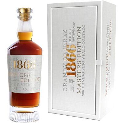 1866 Brandy Estuche Brandy de Jerez Solera Gran Reserva 1866 Masters' Edition. 1866 Brandy Estuche Brandy de Jerez Solera Gran Reserva 1866 Masters' Edition.