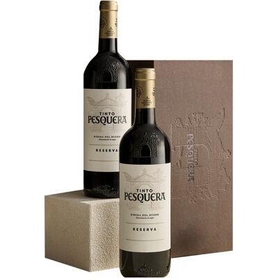 Pesquera Estuche vinos tintos reserva tempranillo 2020 Ribera del Duero. Pesquera Estuche vinos tintos reserva tempranillo 2020 Ribera del Duero.