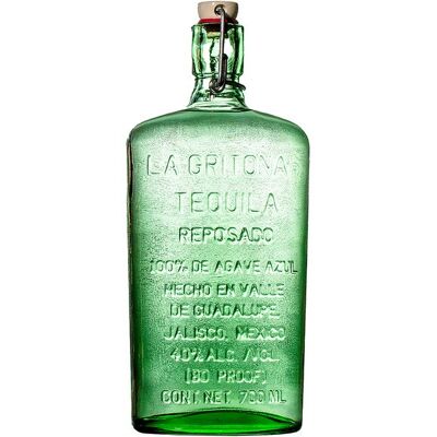 La Gritona Tequila agave azul reposado . La Gritona Tequila agave azul reposado .