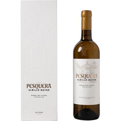 Pesquera Estuche vino blanco Tinto Albillo Mayor 2023 Ribera de Duero. Pesquera Estuche vino blanco Tinto Albillo Mayor 2023 Ribera de Duero.