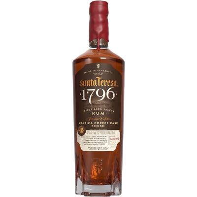 santa Teresa 1796 Ron Edición Coffee Cask extra añejo . santa Teresa 1796 Ron Edición Coffee Cask extra añejo .