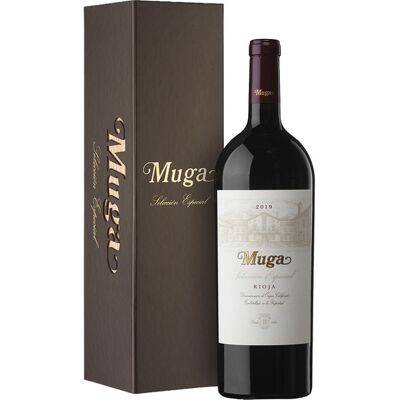Muga Estuche vino tinto Selección Especial Reserva 2021 Rioja Mágnum. Muga Estuche vino tinto Selección Especial Reserva 2021 Rioja Mágnum.