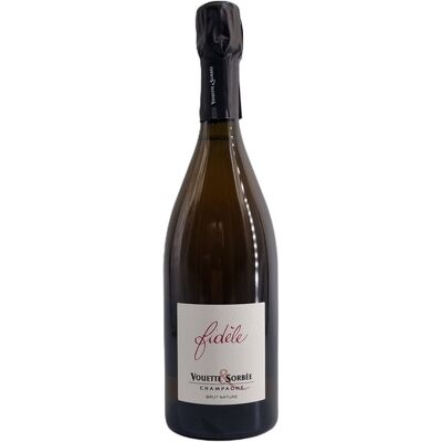 Vouette Et Champagne Brut Nature Sorbee Fidele. Vouette Et Champagne Brut Nature Sorbee Fidele.