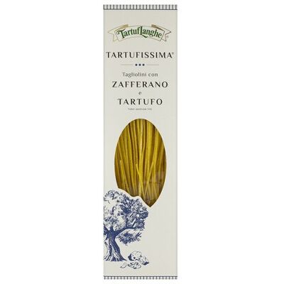 Tartuflanghe Pasta al huevo tagliolini azafrán y trufa Tartuflangue. Tartuflanghe Pasta al huevo tagliolini azafrán y trufa Tartuflangue.