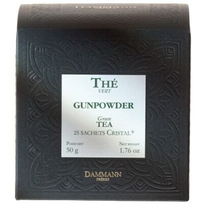 Té Verde Gunpowder de China de Dammann Frères - Sobres de Té Té Verde Gunpowder de China de Dammann Frères - Sobres de Té