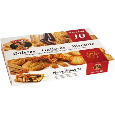 Trias Galletas placeres de almendra Especial 10 . Trias Galletas placeres de almendra Especial 10 .