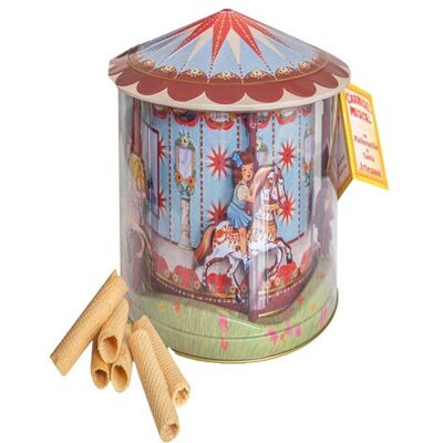 La Dulcería de La Abuela Asunción Carrusell Musical Caballitos con mini barquillos de canela Dulcería La Abuela Asunción. La Dulcería de La Abuela Asunción Carrusell Musical Caballitos con mini barquillos de canela Dulcería La Abuela Asunción.