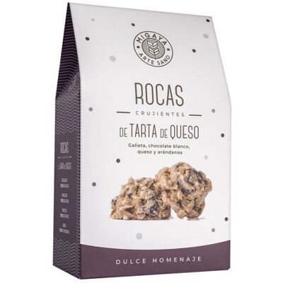 Migaya Rocas crujientes de tarta de queso . Migaya Rocas crujientes de tarta de queso .