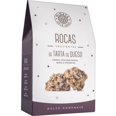 Migaya Rocas crujientes de tarta de queso . Migaya Rocas crujientes de tarta de queso .