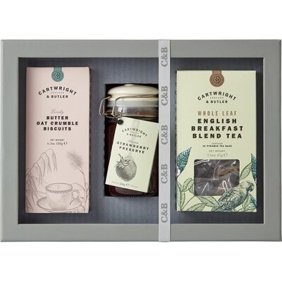 Cartwright & Butler Cartwright & Butler - Estuche de galletas de avena y mantequilla, dulce y té English Breakfast Cartwright & Butler. Cartwright & Butler Cartwright & Butler - Estuche de galletas de avena y mantequilla, dulce y té English Breakfast Cartwright & Butler.