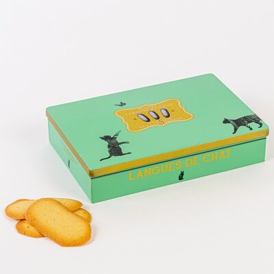 La Sablésienne Galletas lenguas de gato . La Sablésienne Galletas lenguas de gato .