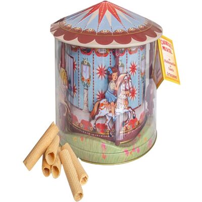La Dulcería de La Abuela Asunción Carrusell Musical Caballitos con mini barquillos de canela Dulcería La Abuela Asunción. La Dulcería de La Abuela Asunción Carrusell Musical Caballitos con mini barquillos de canela Dulcería La Abuela Asunción.