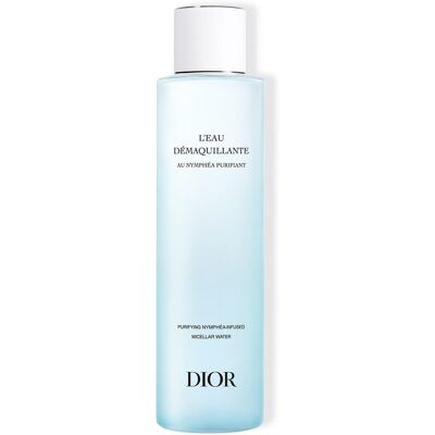 Christian Dior Agua micelar desmaquillante para rostro y ojos - fórmula de tratamiento con nenúfar blanco francés purificante. (200 ml) Christian Dior Agua micelar desmaquillante para rostro y ojos - fórmula de tratamiento con nenúfar blanco francés purificante. (200 ml)