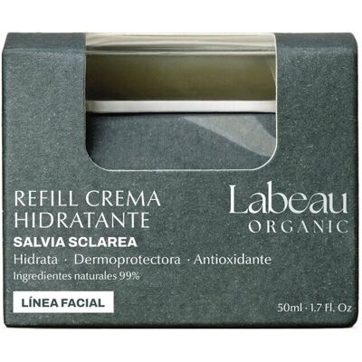 Labeau Organic Recarga Crema Hidratante Facial con Salvia Sclarea 50 ml . Labeau Organic Recarga Crema Hidratante Facial con Salvia Sclarea 50 ml .
