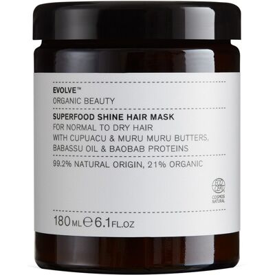 Evolve Organic Beauty Mascarilla Capilar Superfood Shine - 180ml Evolve Organic Beauty Mascarilla Capilar Superfood Shine - 180ml
